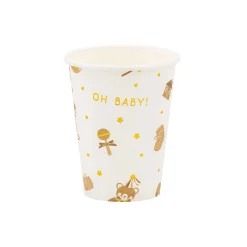 Teddy Bear Baby Shower Cups 8ct