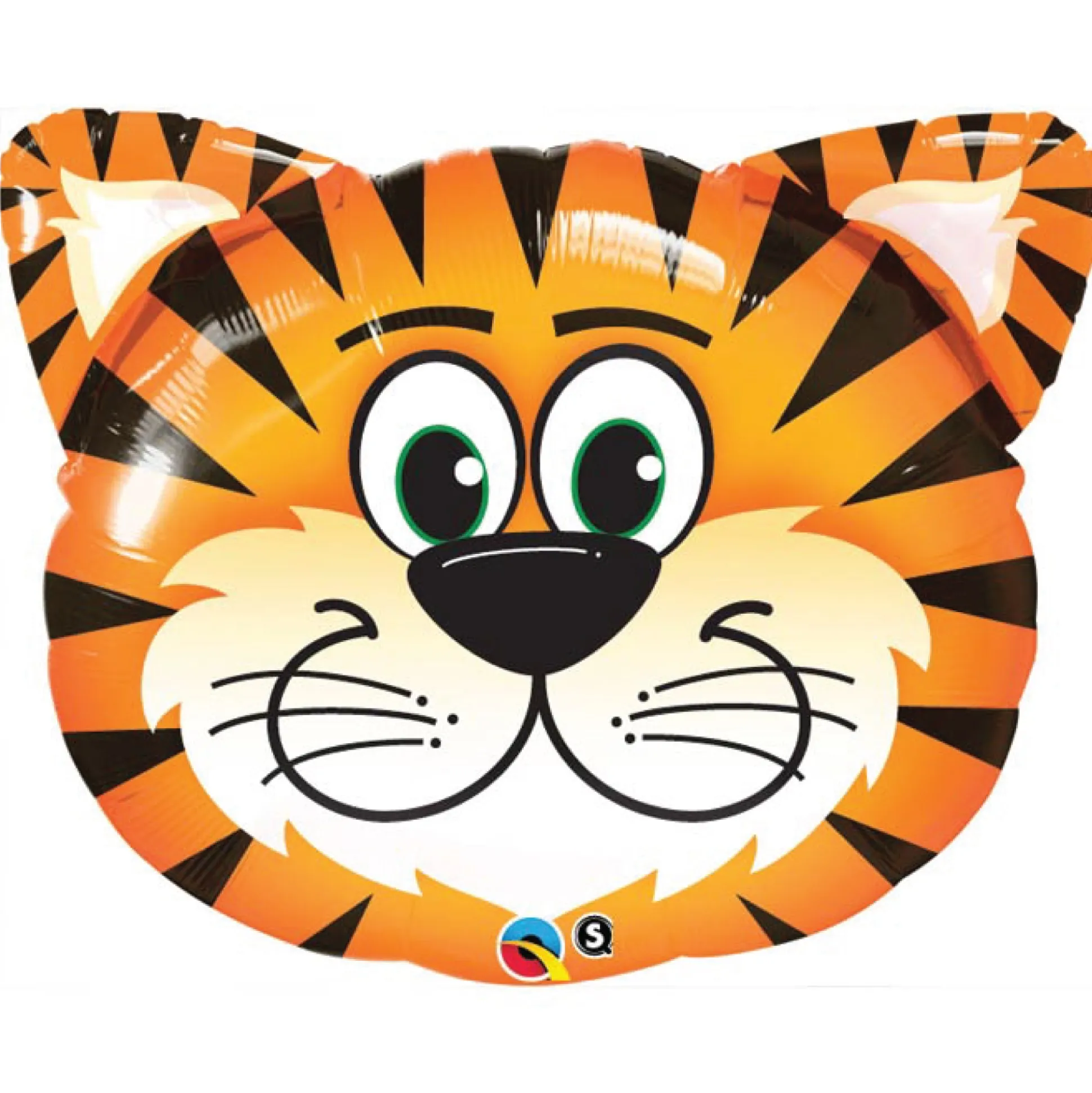 Tiger Face Mylar Balloon 30in