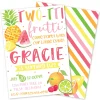 Twotti Fruitti Birthday Party Invitation