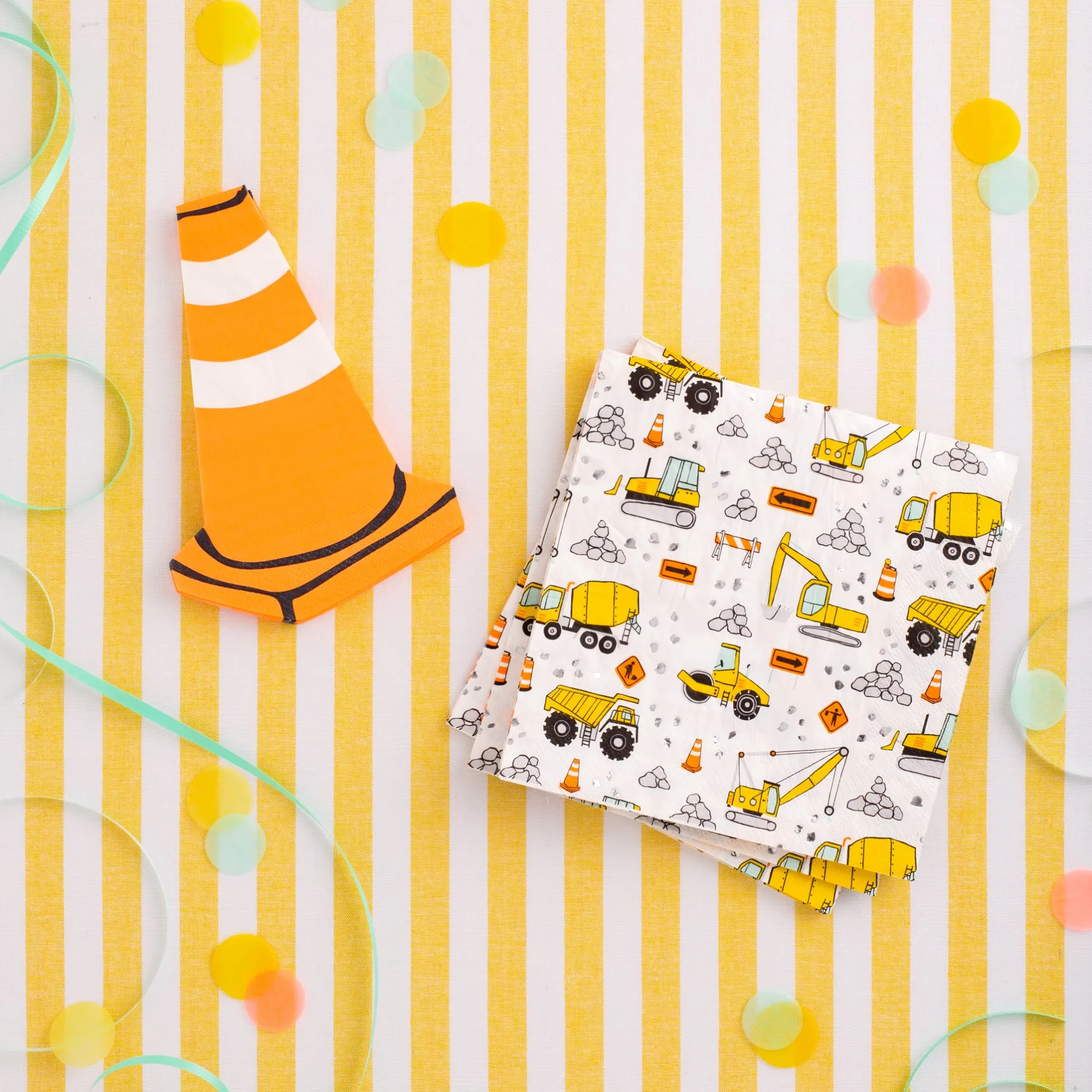 Under Construction Lunch Napkins 16ct