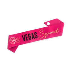 Vegas Squad Bachelorette Party Sash