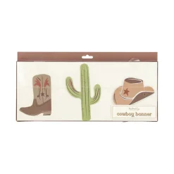 Western Cowboy Party Garland 5ft