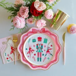 Whimsical Nutcracker Dessert Plates 8ct