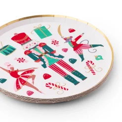 Whimsical Nutcracker Dessert Plates 8ct