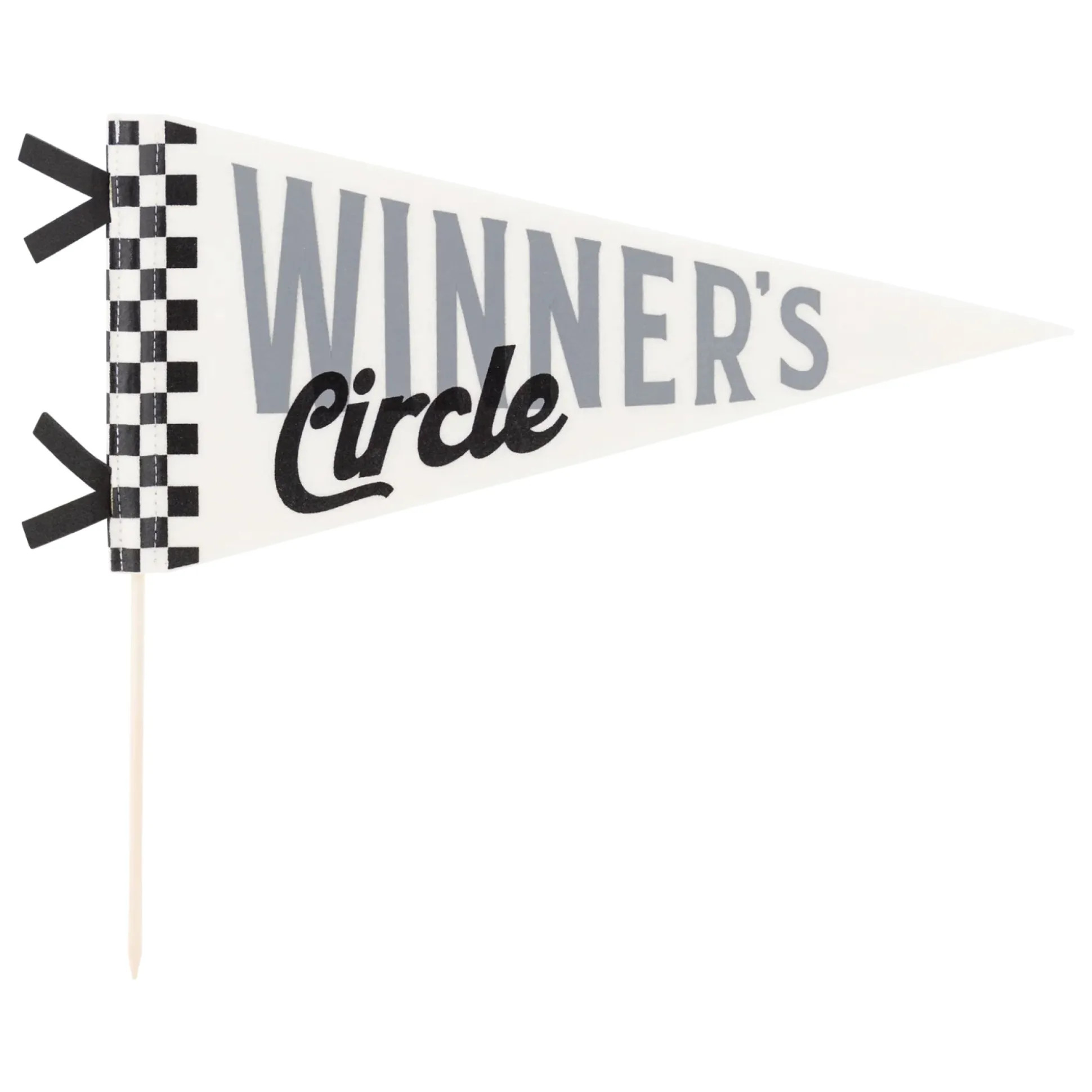 Winner's Circle Felt Pennant Flag