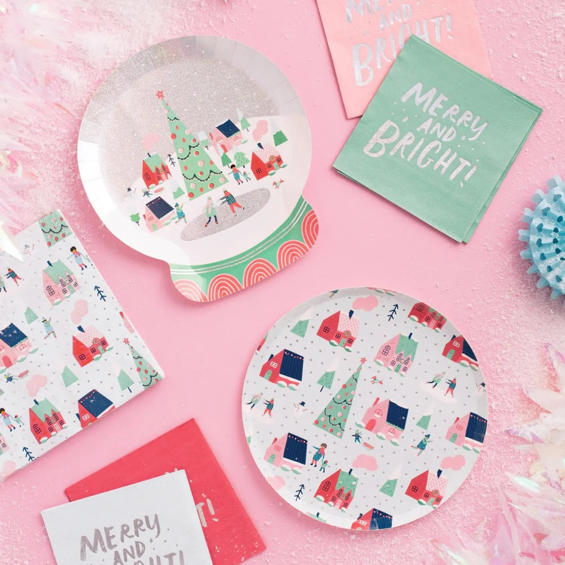 Winter Wonderland Dessert Plates 8ct