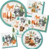 Woodland Animals Plastic Table Cover