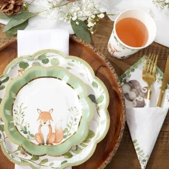 Woodland Baby Shower Cups 16ct