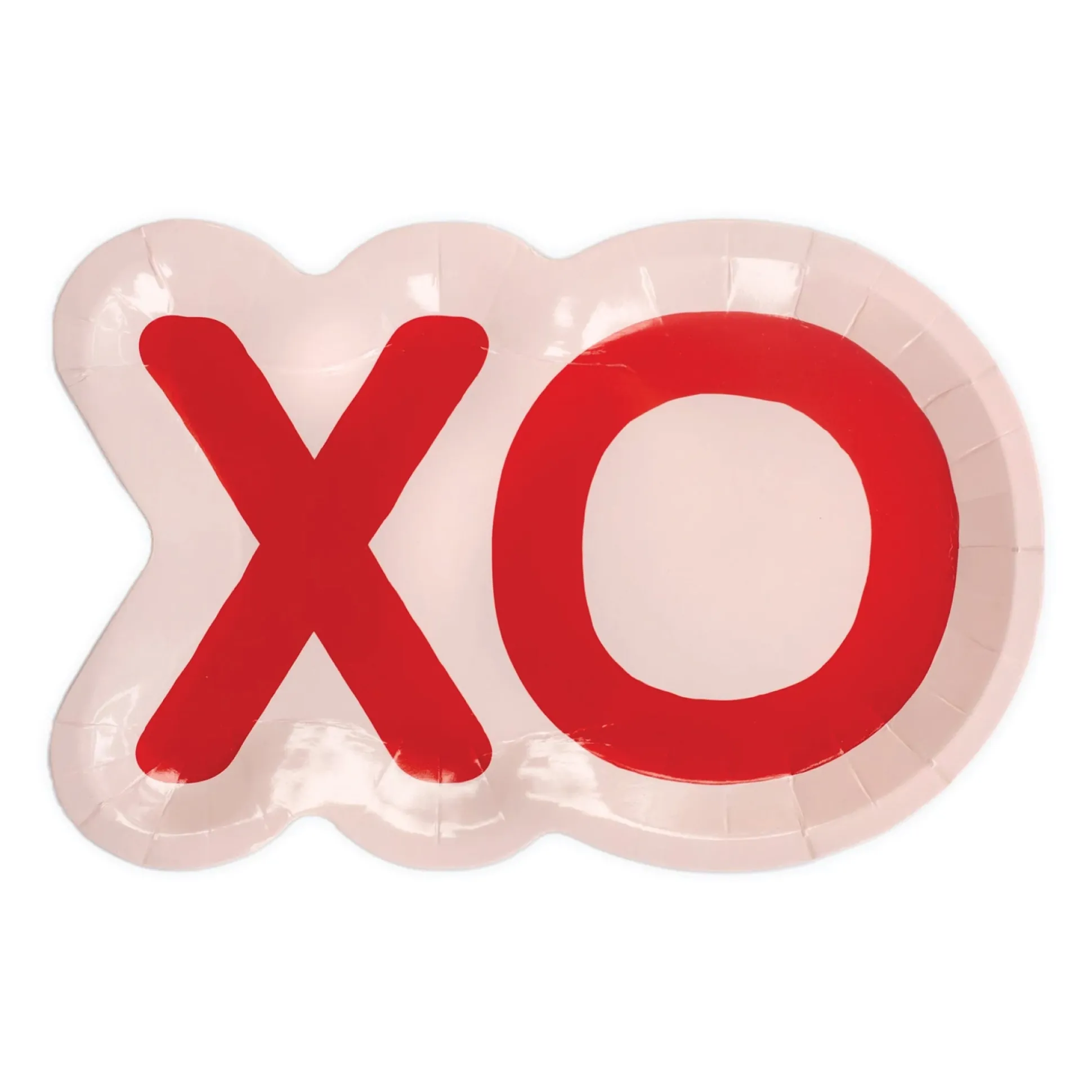 XO Valentine's Day Dessert Plates 8ct
