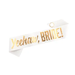 Yeehaw Bride Bachelorette Party Sash