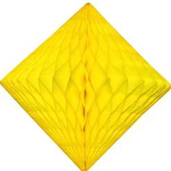 Yellow Honeycomb Diamond 12in