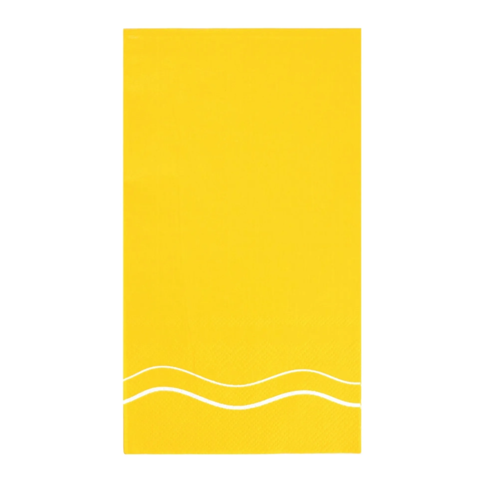 Yellow Paper Guest Towels 16ct
